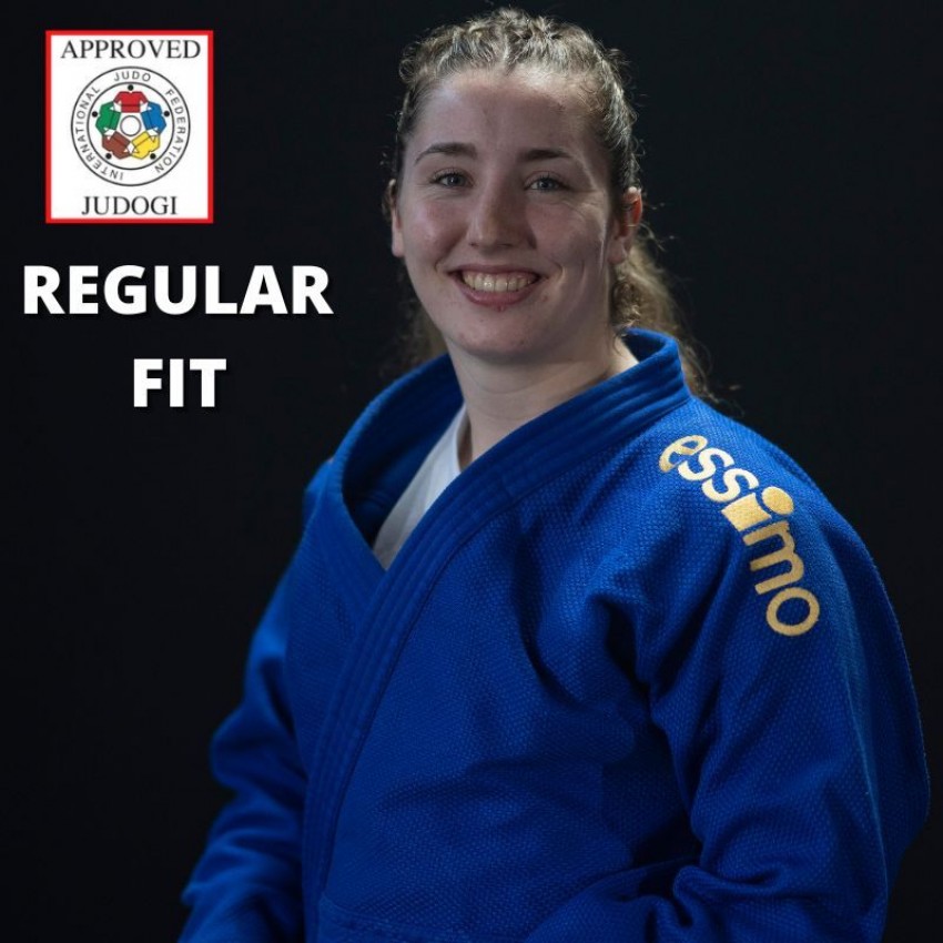 Кімоно для дзюдо Essimo серії 'Gold IJF' 750 gr/м2 | Колір синій - Кімоно - AD0007108 - Essimo