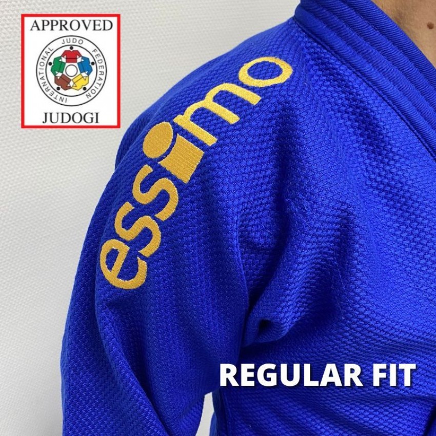 Кімоно для дзюдо Essimo серії 'Gold IJF' 750 gr/м2 | Колір синій - Кімоно - AD0007108 - Essimo